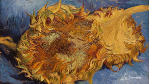 12 Quadri Famosi dei Girasoli di Vincent van Gogh