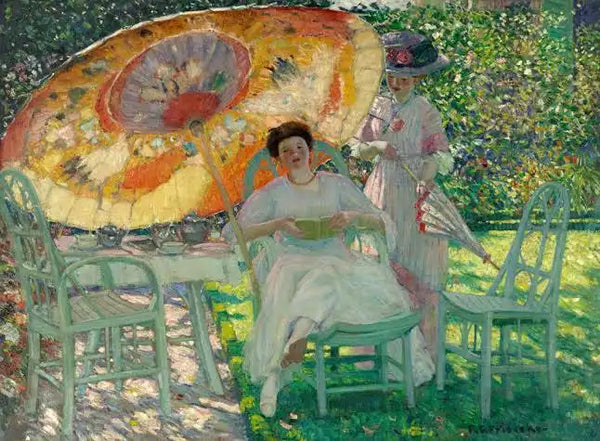 33- Frederick Carl Frieseke (1874–1939) (americano in Francia)