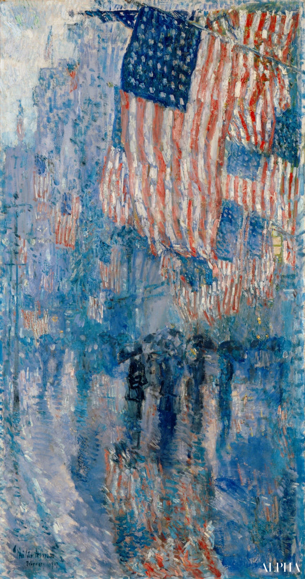 16- Childe Hassam (1859–1935) (impressionismo americano)
