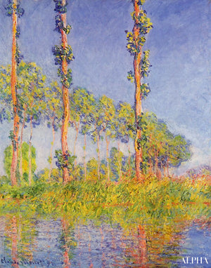 20 Quadri Famosi dei Pioppi – Claude Monet