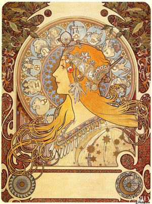 150 Quadri Famosi di Alphonse Mucha