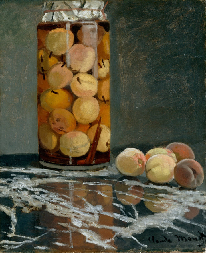 Il vaso di pesche - Claude Monet