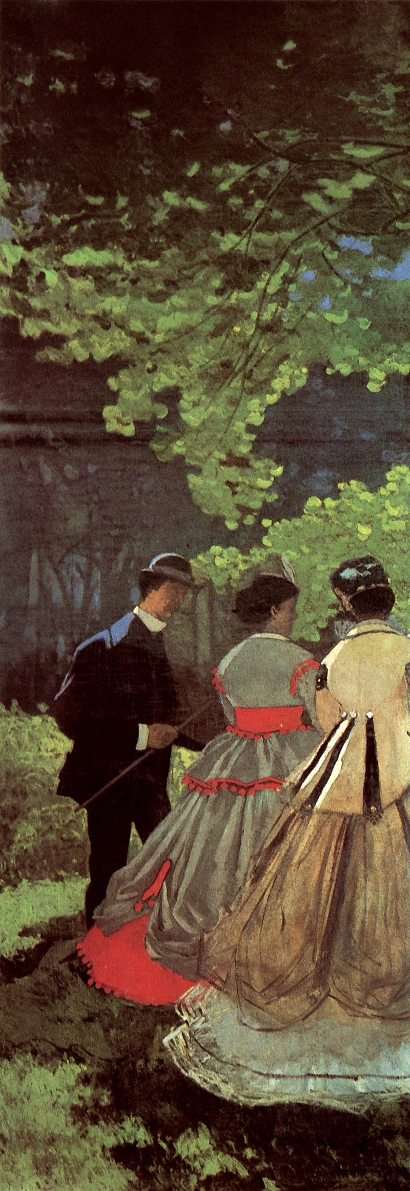 Pranzo sull'Erba - frammento sinistro - Claude Monet