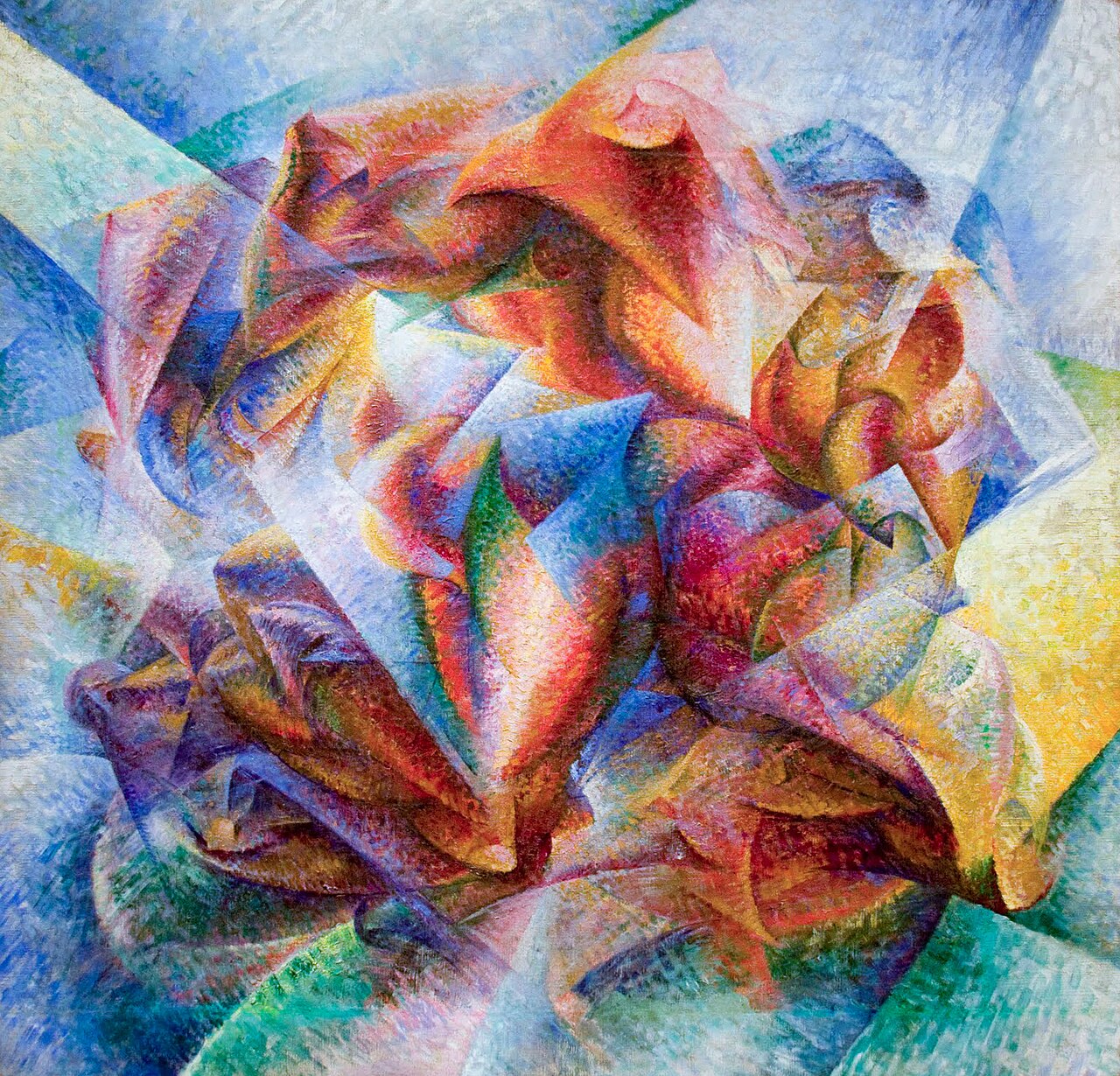 Dynamisme d'un footballeur, Umberto Boccioni