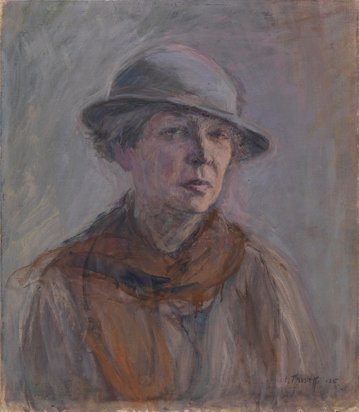 Autoritratto con cappello - Ellen Thesleff