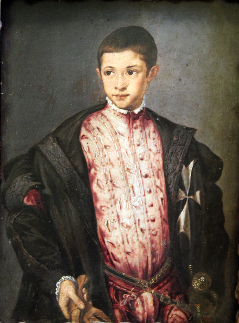 Ranuccio Farnese (1530-1565) à l'âge de 12 ans - Francesco Salviati