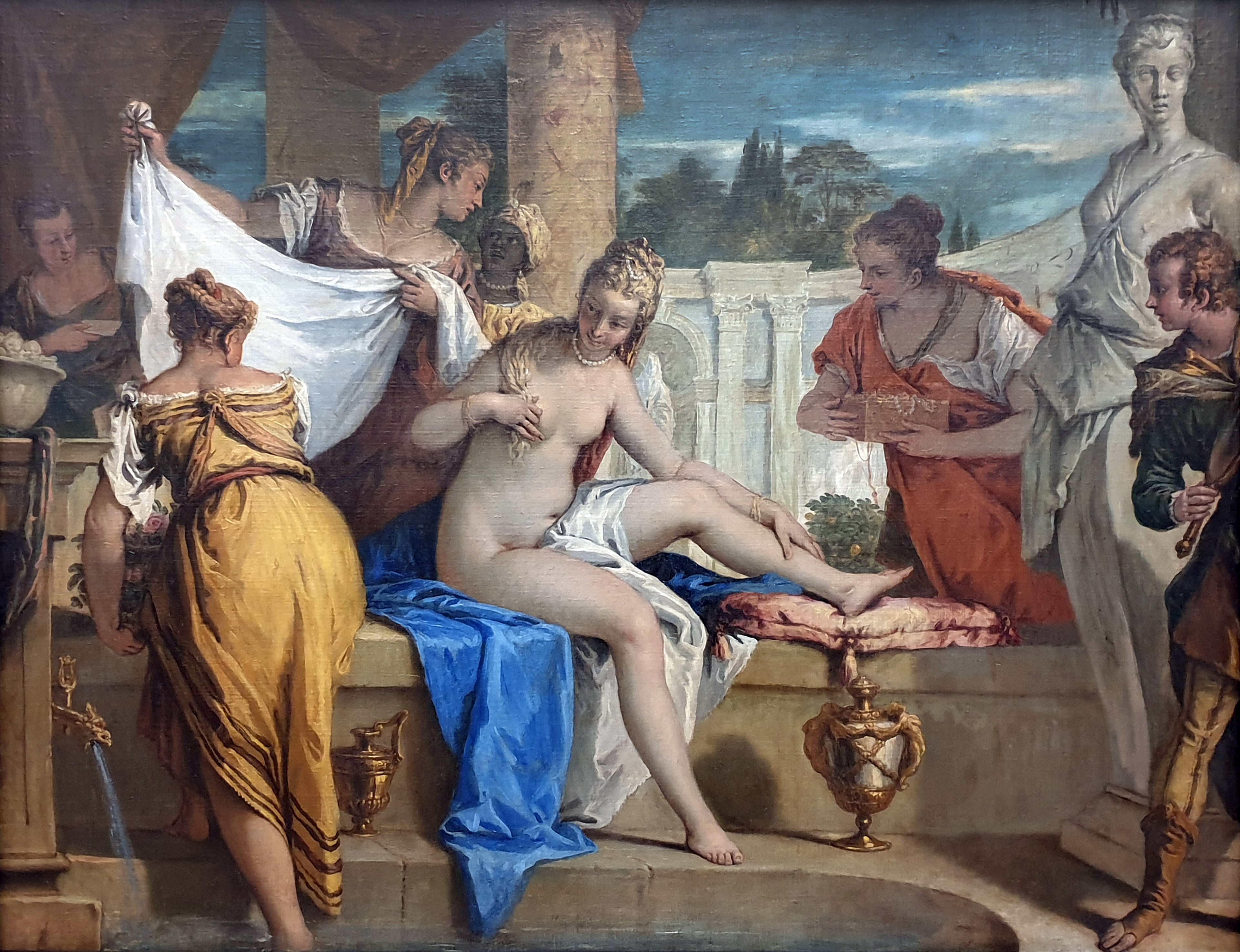 Bethsabée au bain - Sebastiano Ricci - Alpha Reproduction