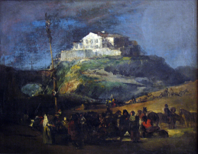 Il palo di maggio - Francisco de Goya
