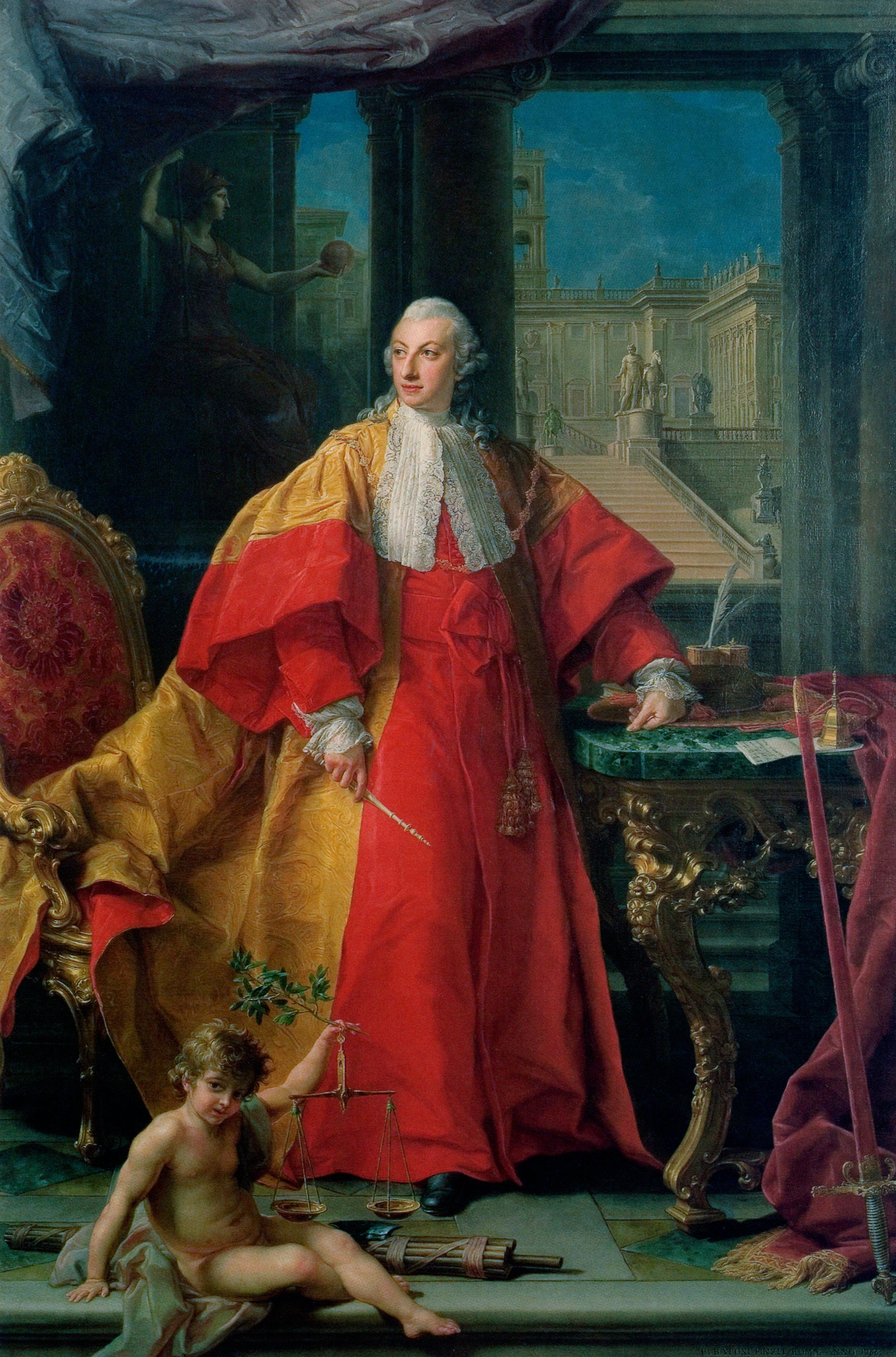 Portrait d’Abbondio Rezzonico - Pompeo Batoni - Alpha Reproduction