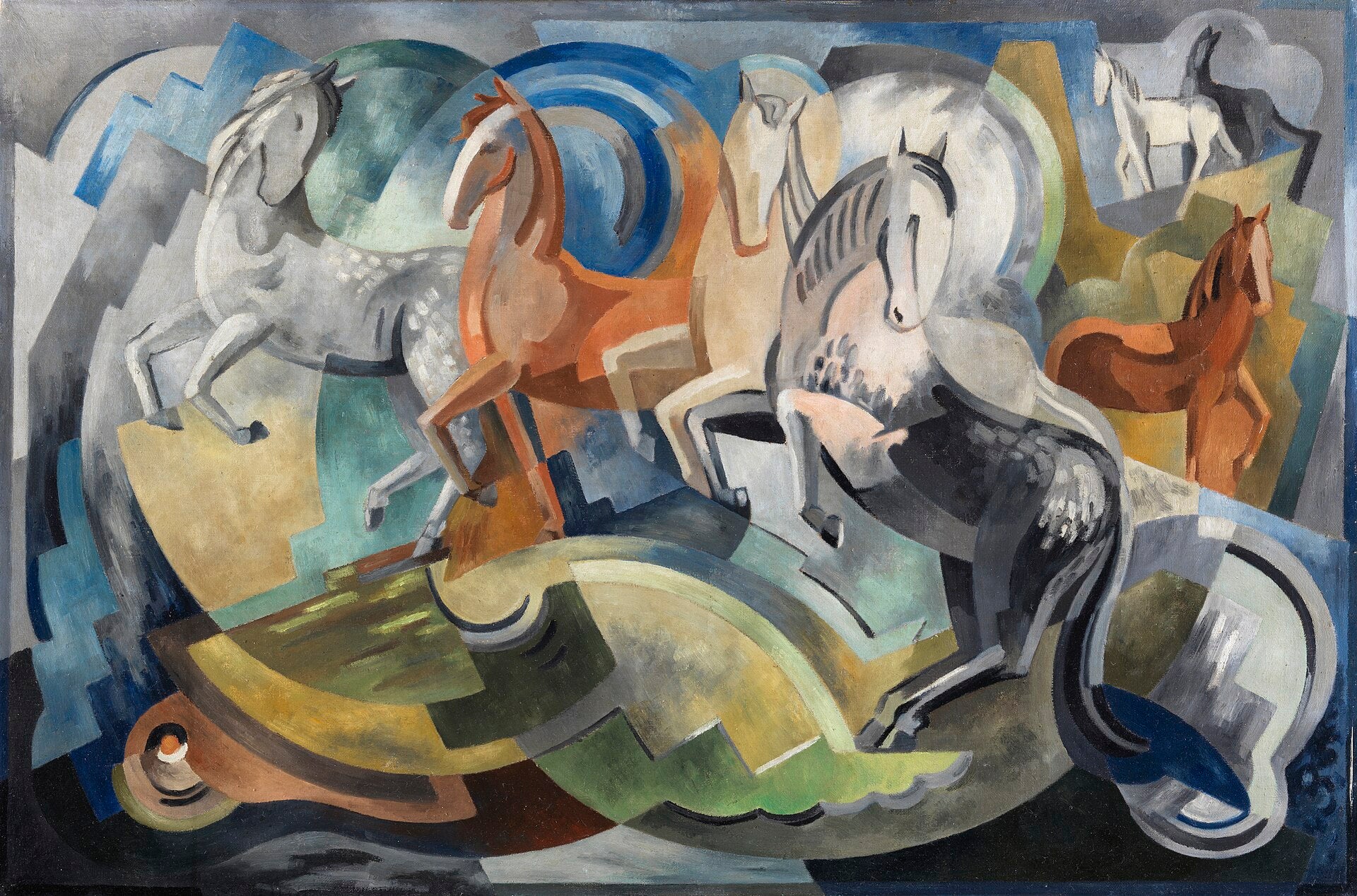 Chevaux d’Achill, Mainie Jellett, 1941