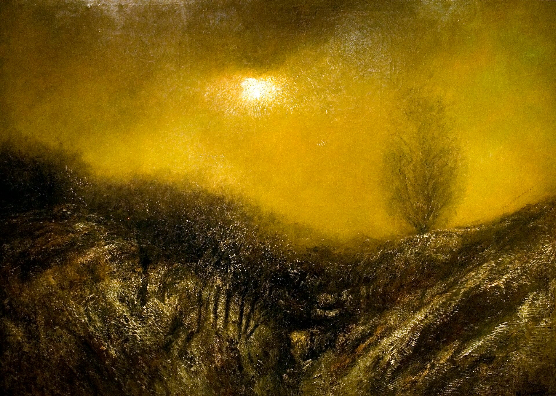 Après une pluie de printemps, László Mednyánszky, Date non précisée