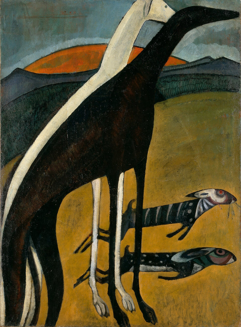 Les Lévriers - Amadeo de Souza-Cardoso