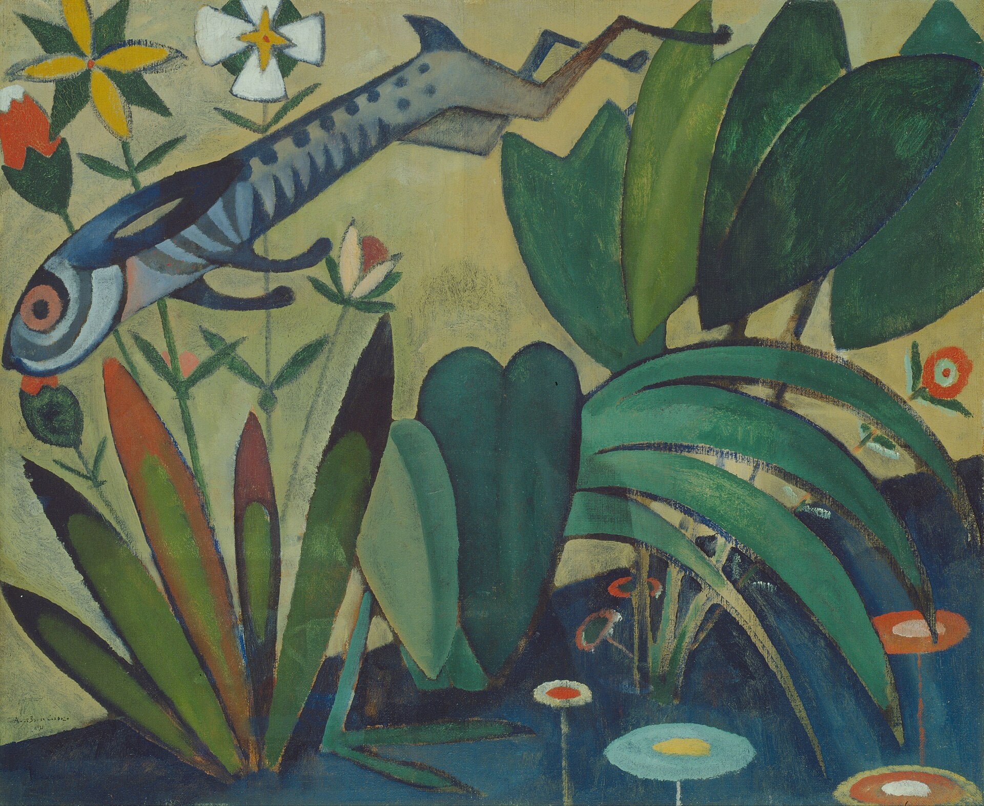 Le Saut du lapin, Amadeo de Souza-Cardoso, 1911