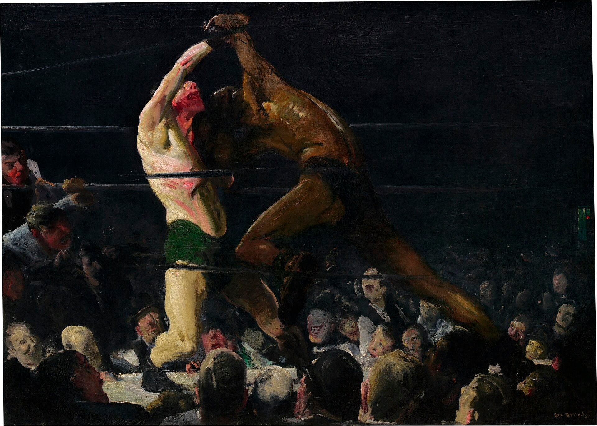 Both Members of This Club - George Bellows