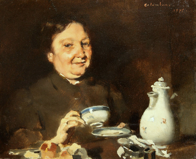 Le Thé de cinq heures - Columbano Bordalo Pinheiro