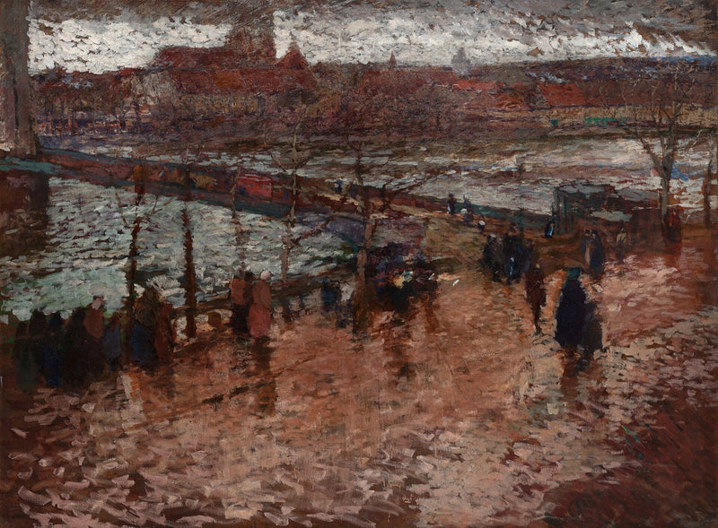 Le Pont Eliška - Antonín Slavíček