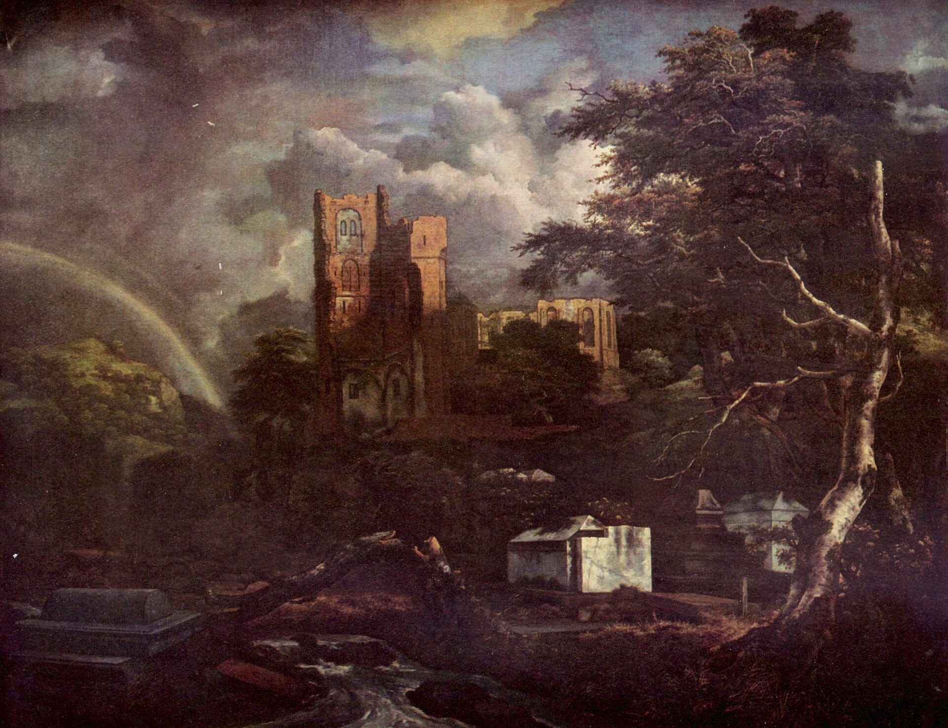 Le Cimetière juif - Jacob van Ruisdael