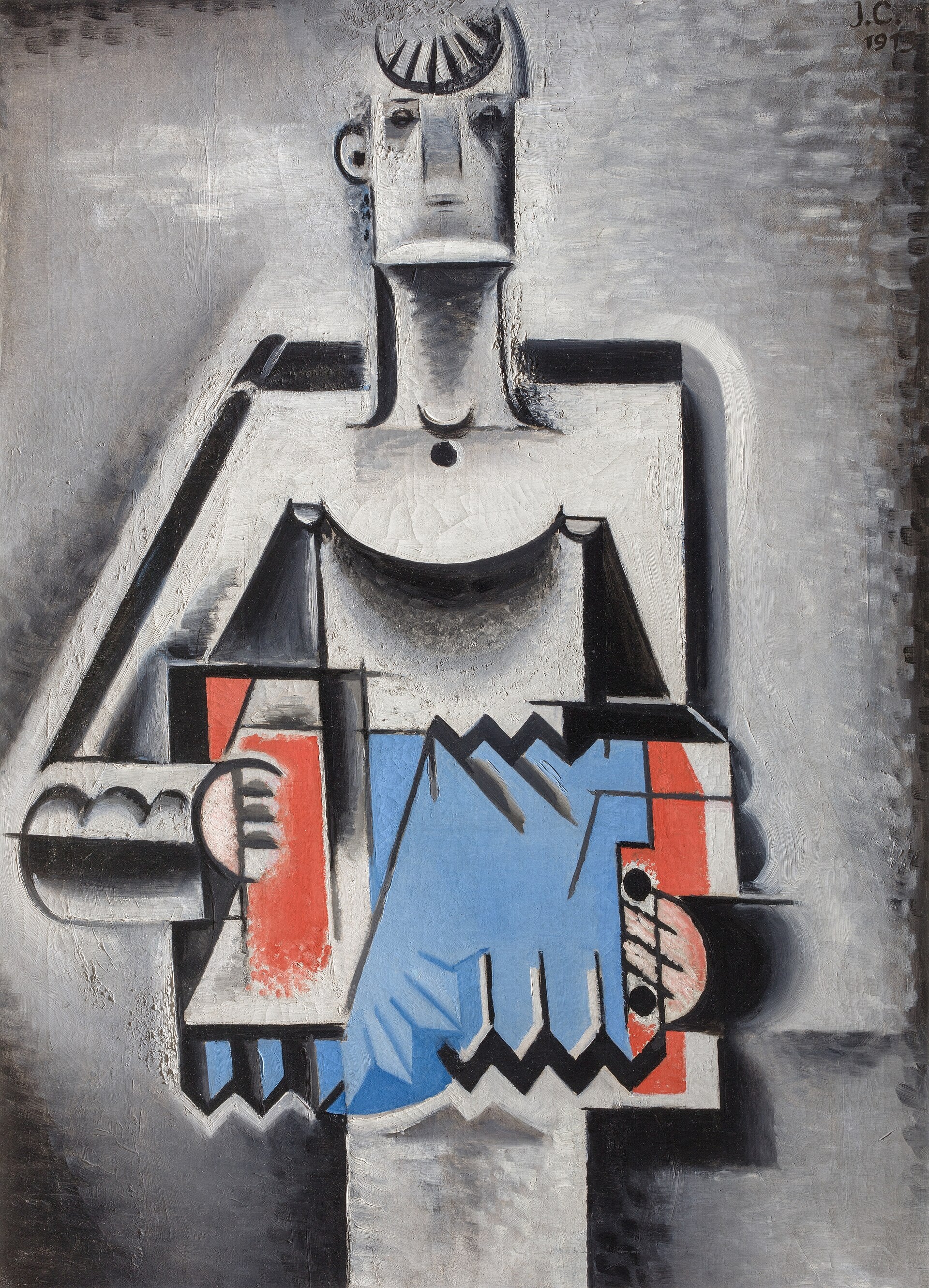 L’Accordéoniste, Josef Čapek, 1913