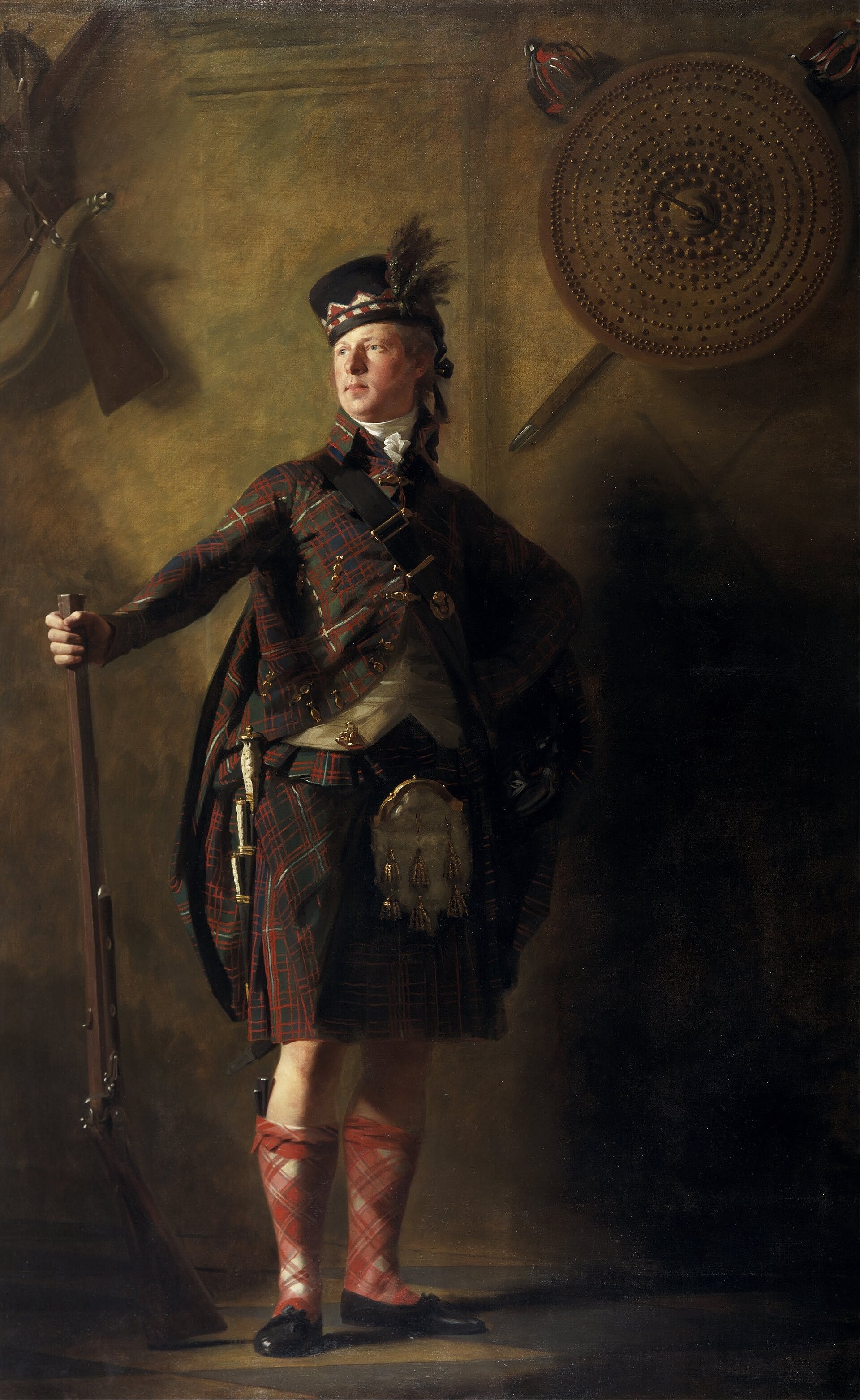 Le Colonel Macdonell de Glengarry, Henry Raeburn, 1812, peinture à l’huile