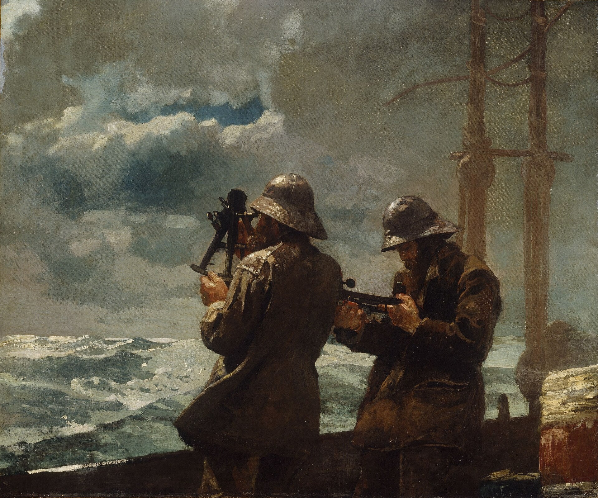Huit coups de cloche - Winslow Homer