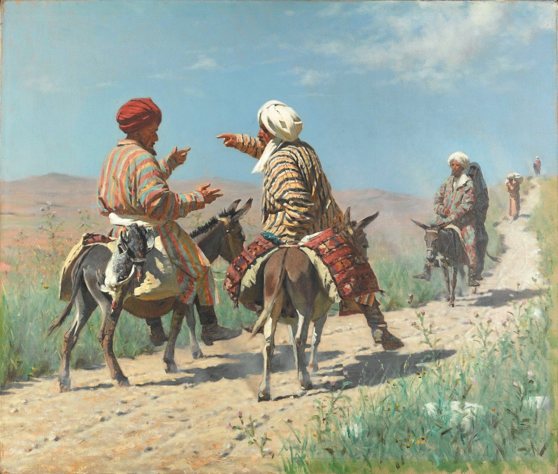 Mollah Rahim et Mollah Kerim - Vasily Vereshchagin