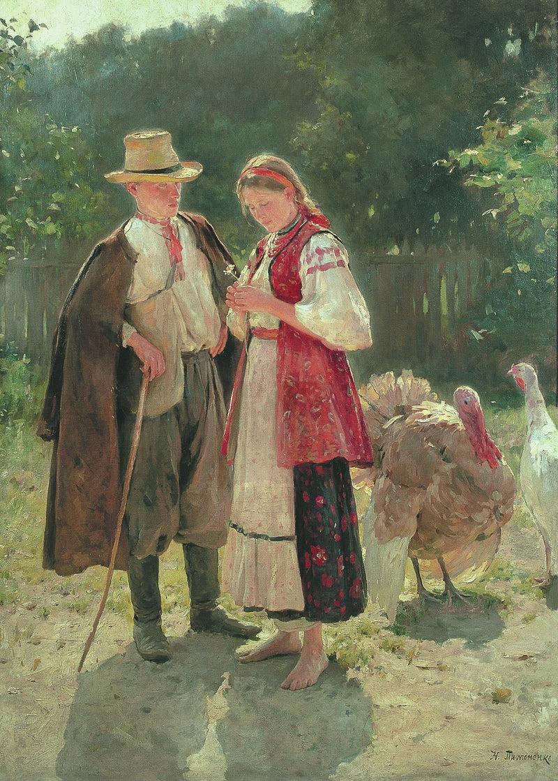 Idylle - Mykola Pymonenko