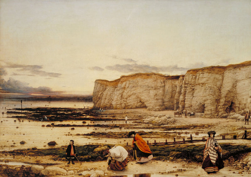 Baie de Pegwell, Kent : souvenir du 5 octobre 1858 - William Dyce