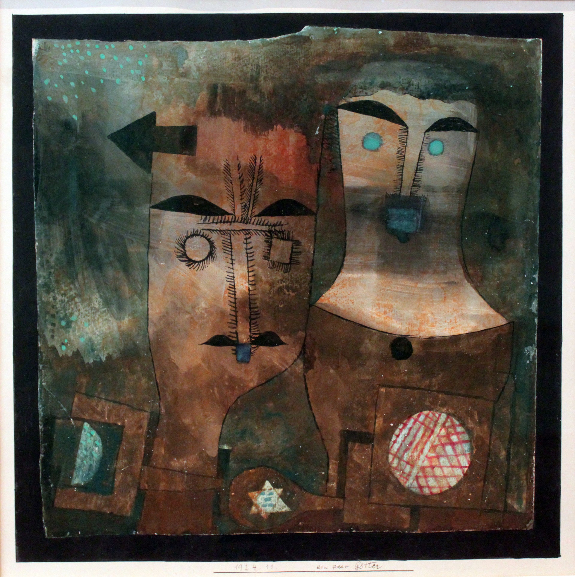 Un couple de dieux — Paul Klee