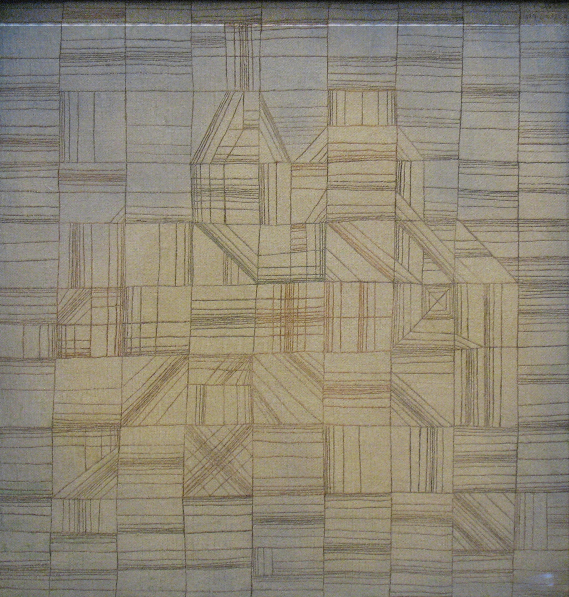 Variations (Motif Progressif) - Paul Klee
