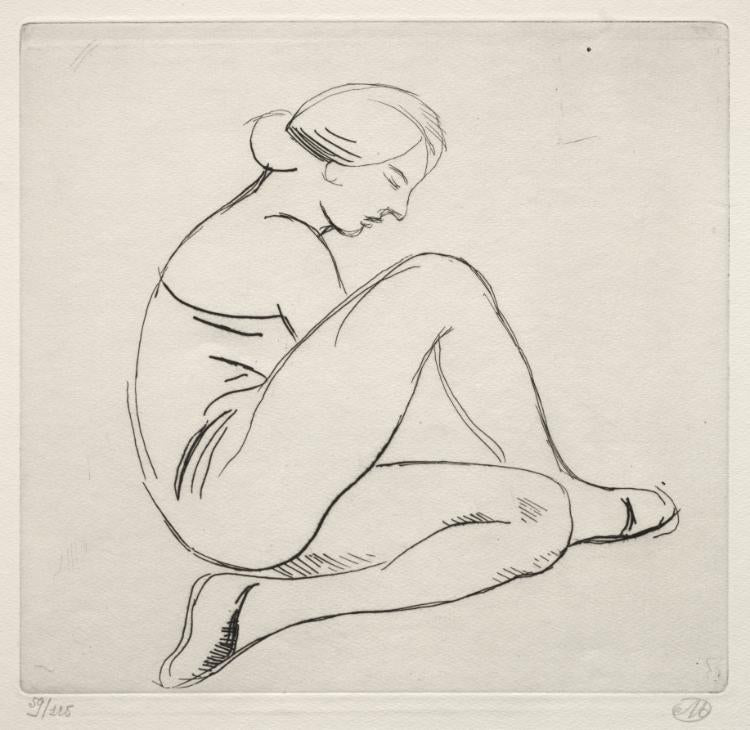 Femme assise - Aristide Maillol