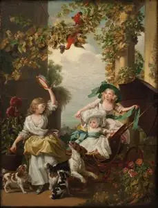Les trois plus jeunes filles de George III - John Singleton Copley - Alpha Reproduction