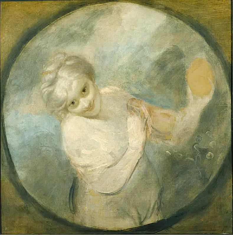 « Comédie ». Étude pour « David Garrick entre comédie et tragédie » - Joshua Reynolds - Alpha Reproduction