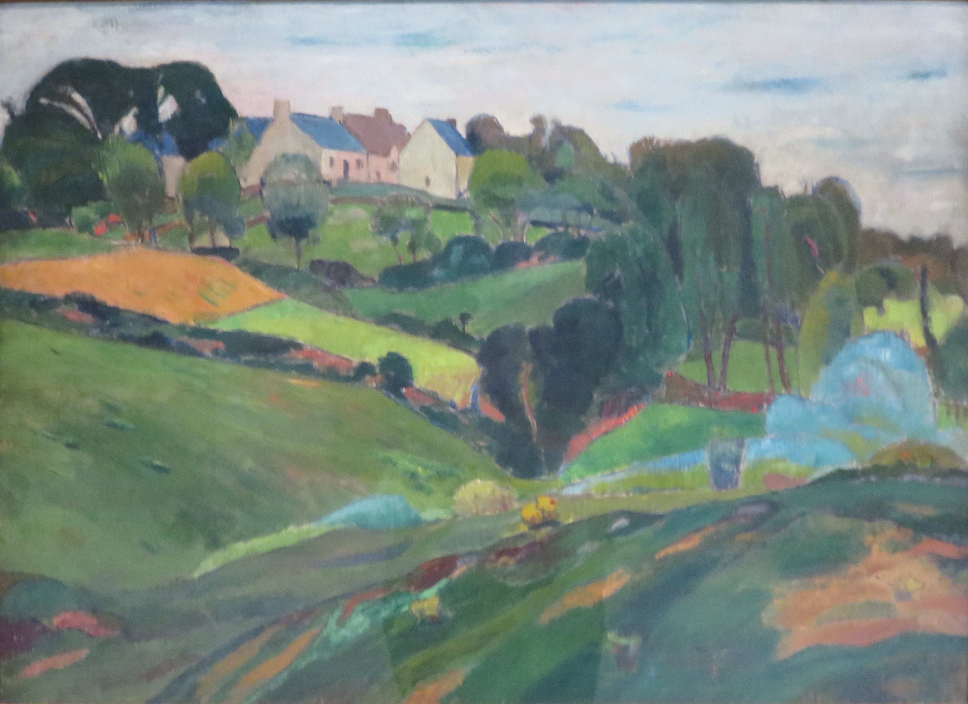 Paysage de Bretagne - Émile Bernard - Alpha Reproduction