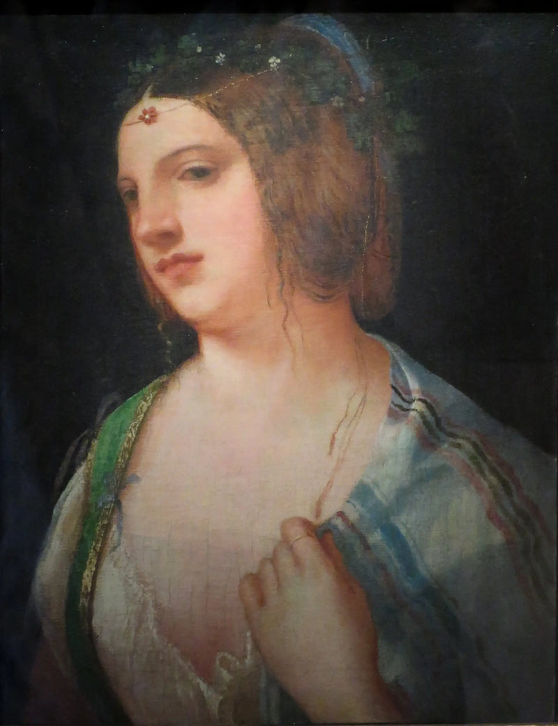 Testa di una giovane ragazza veneziana - Giorgione