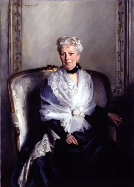 Reproduction du tableau « Mme Edward Goetz - John Singer Sargent » par Alpha Reproduction en peinture à l’huile