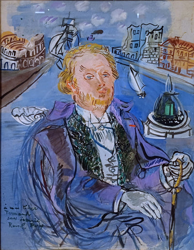 Portrait of Fernand Fleuret - Raoul Dufy