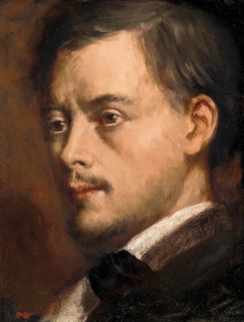 Testa d'uomo - Edgar Degas
