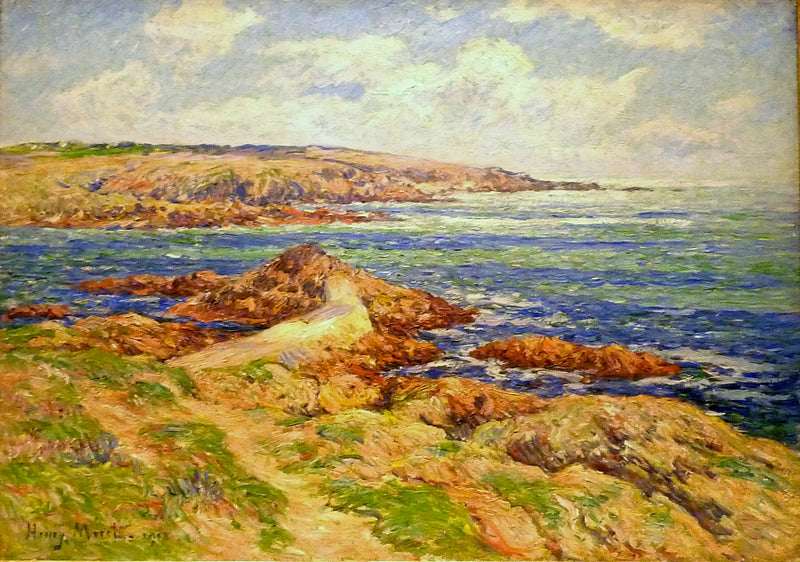 Entrée du port de Doëlan - Henry Moret