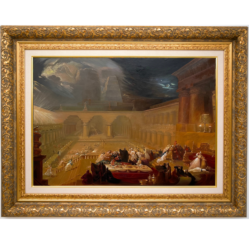 Il banchetto di Belshazzar - John Martin