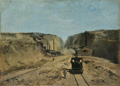 Le Passage de l’isthme de Corinthe - Konstantinos Volanakis