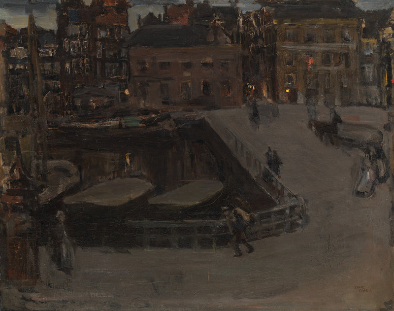 Damrak la sera - Isaac Israels