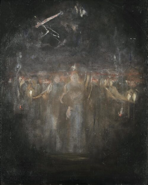 Le Nouveau Siècle, Nikolaos Gyzis, 1895-1900, Oil on canvas