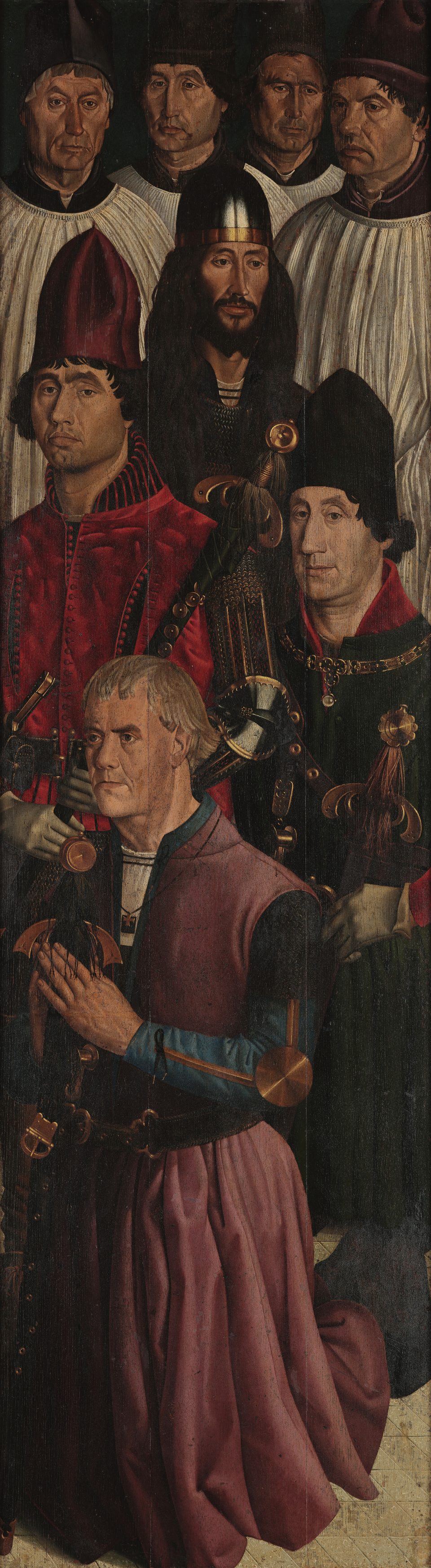 Panneau des Chevaliers, Nuno Gonçalves, vers 1470