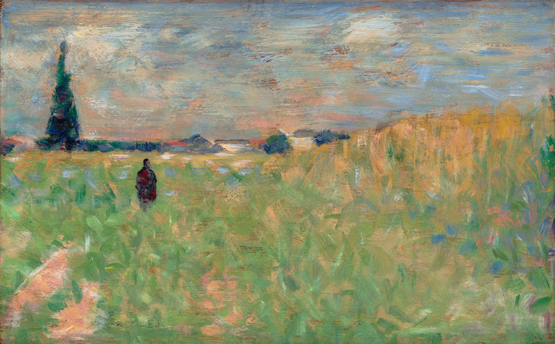 Un paesaggio estivo - Georges Seurat
