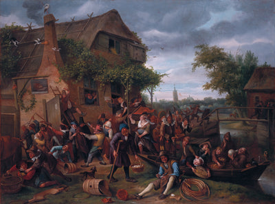 Une fête de village - Jan Steen
