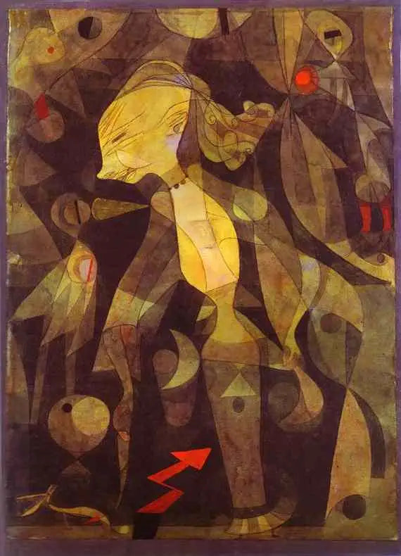 L'avventura di una giovane donna - Paul Klee