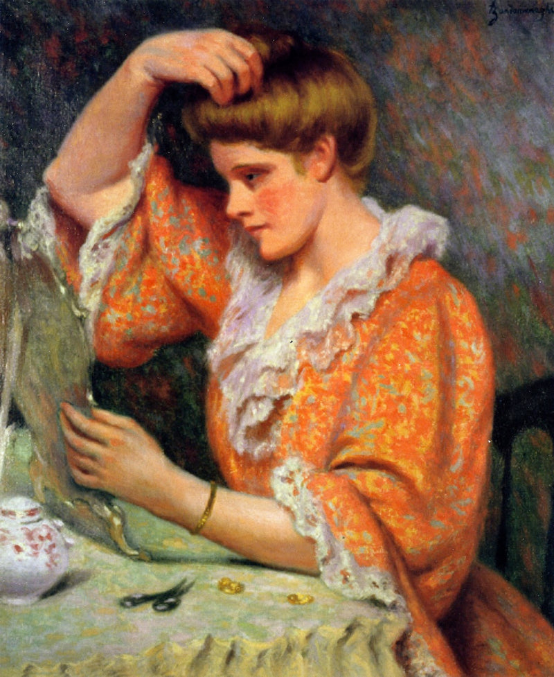 Alla Toilette - Federico Zandomeneghi