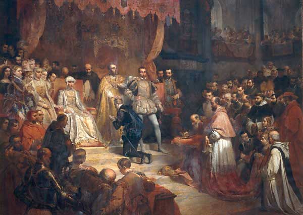 L'Abdication de Charles Quint - Louis Gallait