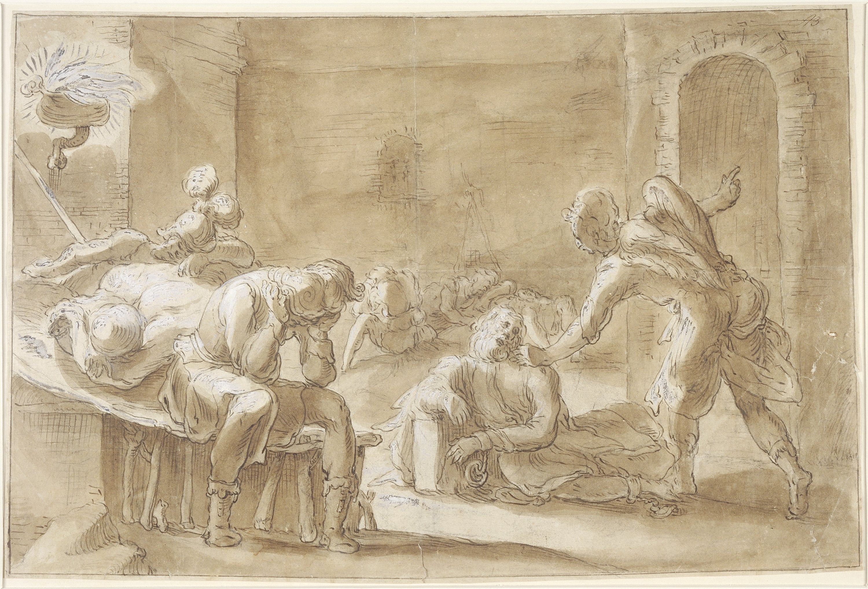 Libération de saint Pierre de prison - Abraham Bloemaert