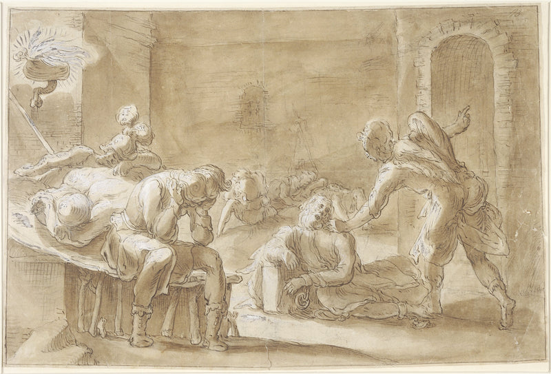 Libération de saint Pierre de prison - Abraham Bloemaert